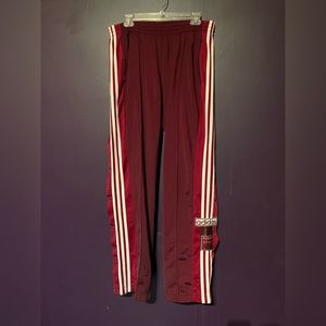 Adidas snap off track pant